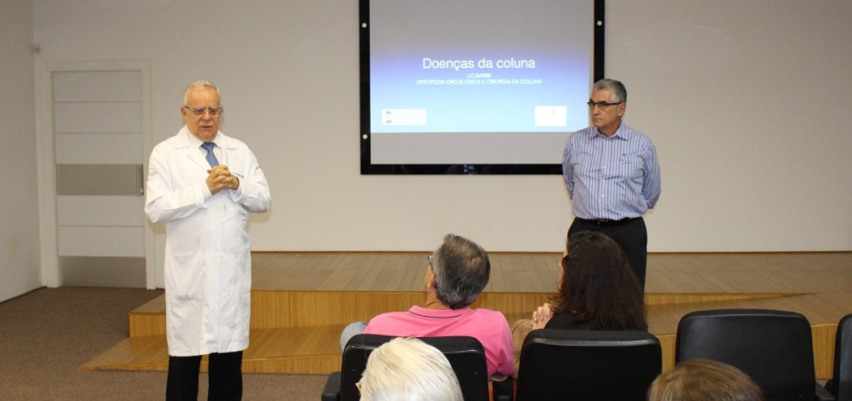 Palestra COC - Doenças da Coluna com Dr. José Carlos Barbe